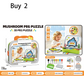 Creative 3D Mushroom Peg Puzzle🍄 Fun assemble peg toy, boost kids hands‑on ability for early learning.