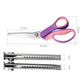 ✂️ 2026 Sale — Over 23,100 Sold! 🧵 Multipurpose Pinking Shears Serrated Scissors – Zigzag Fabric Cutting, Ergonomic Handle & Rust-Resistant Steel ⚡