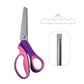 ✂️ 2026 Sale — Over 23,100 Sold! 🧵 Multipurpose Pinking Shears Serrated Scissors – Zigzag Fabric Cutting, Ergonomic Handle & Rust-Resistant Steel ⚡
