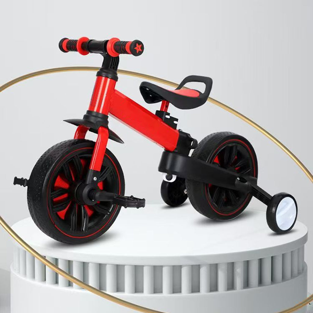 🚲✨ 3-in-1 Kids' Tricycle – Ultra-lightweight (2.8 kg) & foldable design for on-the-go use | From balance bike to handcart