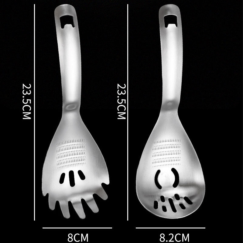 Multipurpose Stainless Steel Kitchen Spoon(Buy 1 Get 1 Free)