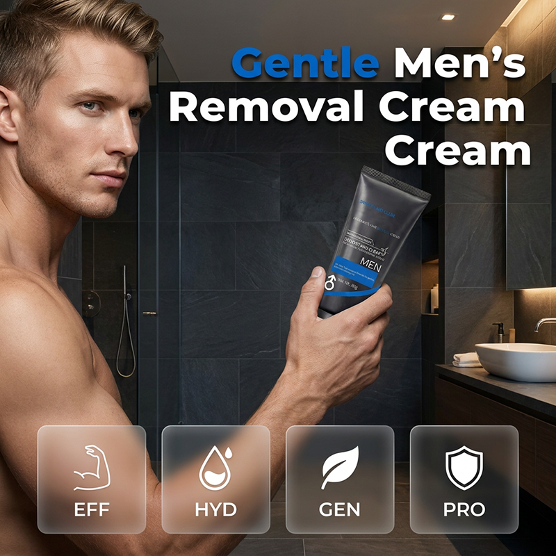 Fast-Acting Hair Removal Cream for Men