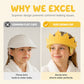 👑50% OFF NOW! Adjustable Crown Kids Shampoo Visor‑Soft Silicone Waterproof Bath Shower Cap, Ear Protection Shampoo Guard, Happy Bath Time Accessory for Toddlers & Children