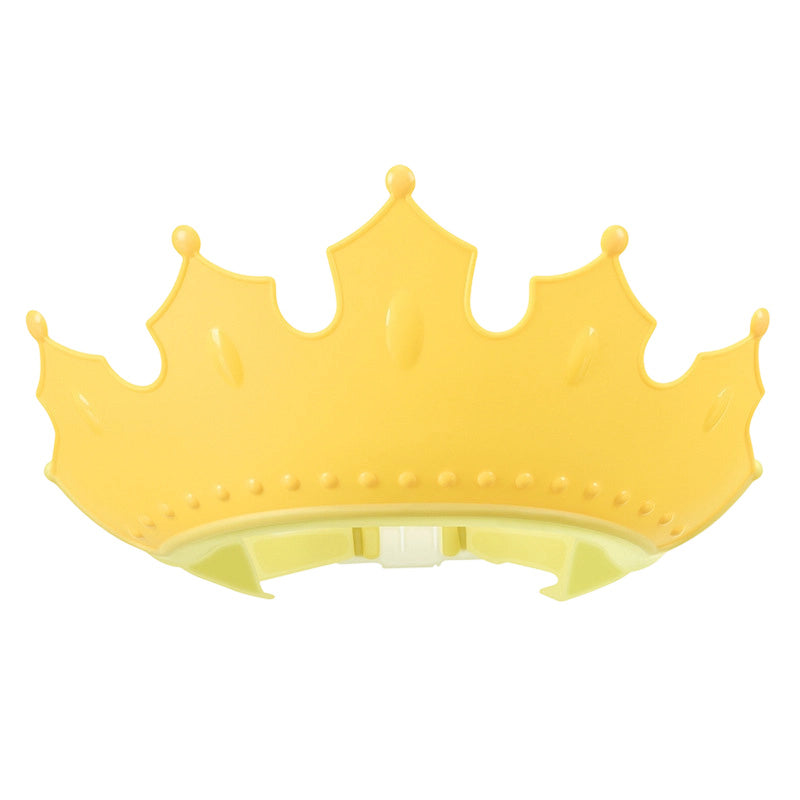 👑50% OFF NOW! Adjustable Crown Kids Shampoo Visor‑Soft Silicone Waterproof Bath Shower Cap, Ear Protection Shampoo Guard, Happy Bath Time Accessory for Toddlers & Children