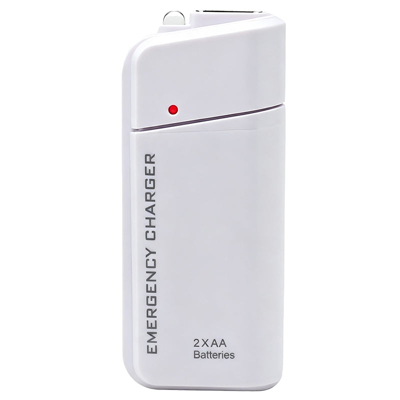 ⏳Time-Limited Special⏰Portable Emergency Phone Charger AA Battery Powered Power Bank with LED Flashlight