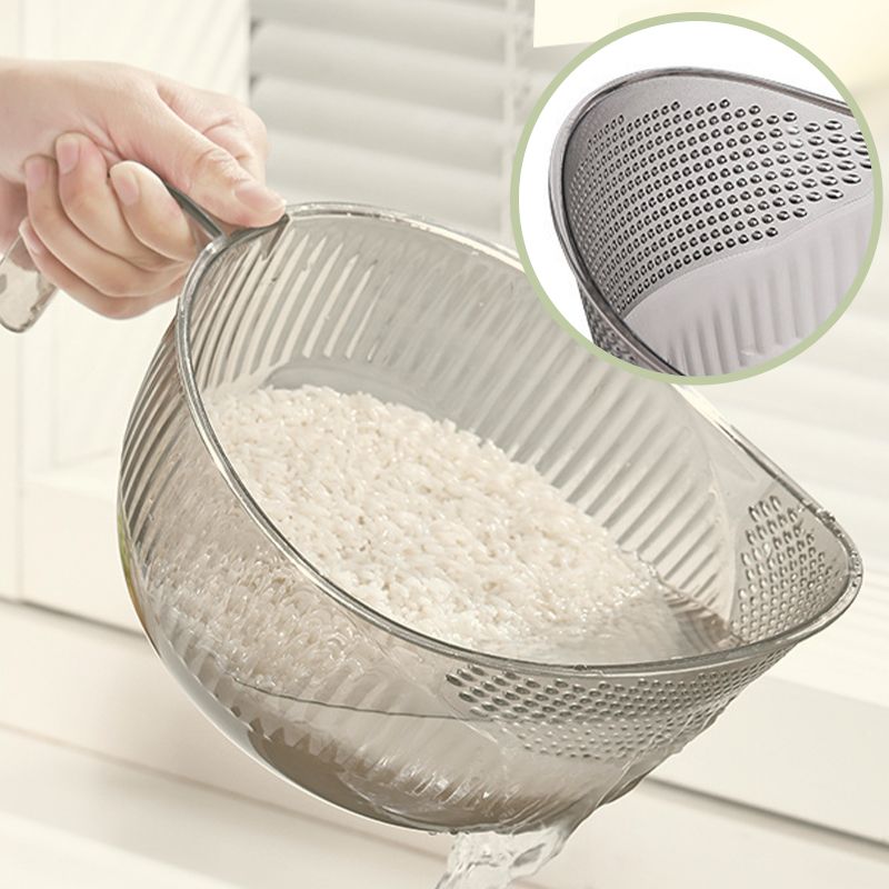 🍚 LIMITED TIME 50% OFF! Wash Rice Without Losing a Grain – Fine Mesh Colander Bowl with Handle. UK Stock ✨