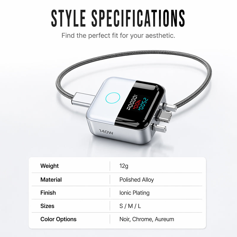 USB-C Smart Charging Protector with LED Display