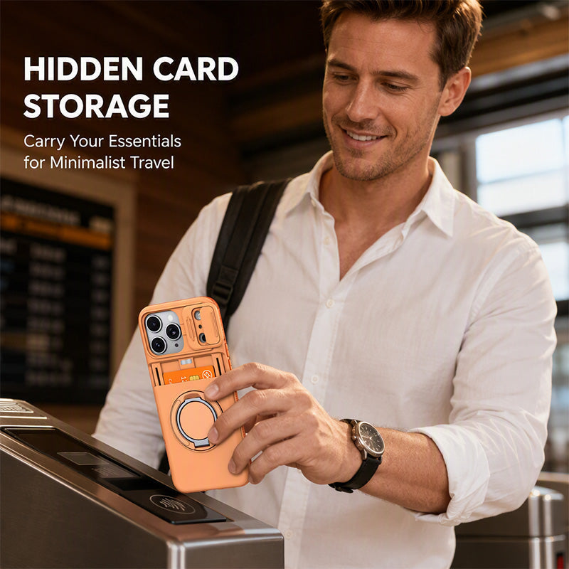 Rugged Phone Case – Slide Cover, Card Slot