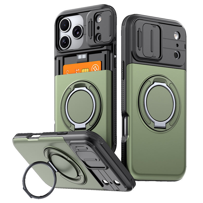 Rugged Phone Case – Slide Cover, Card Slot