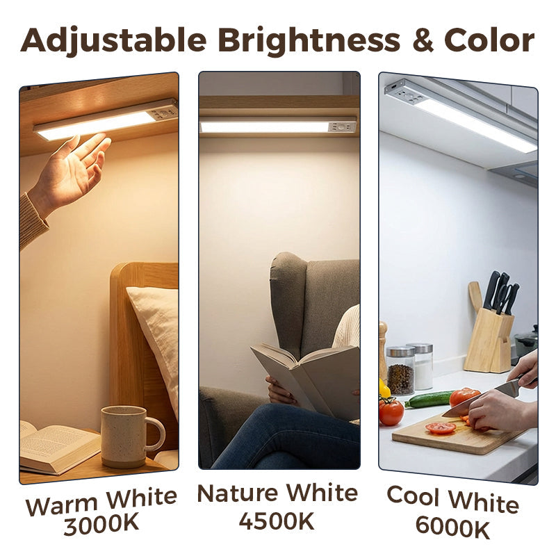 Rechargeable Wireless Motion Sensor Under Cabinet Light