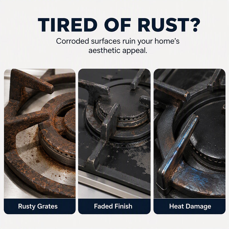 Cast Iron Stove Polish with Sponge 