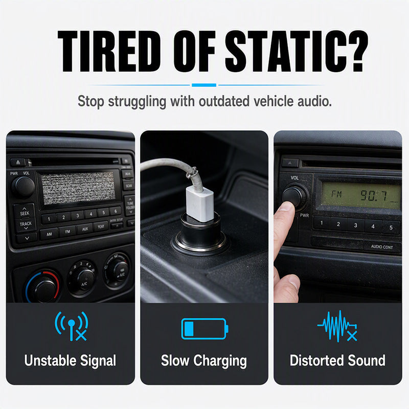 ⏳Time-Limited Special⏰Bluetooth Car Radio – Bluetooth 5.0, dual USB & lossless audio (FLAC/APE). Hands-free calling, crisp sound – upgrade your drive! 📻✨