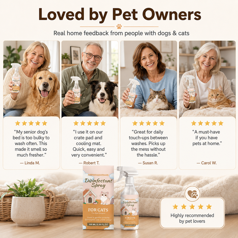 🔥HOT SALE 50% OFF🔥No-Wash Pet Bed Stain and Odor Remover Spray
