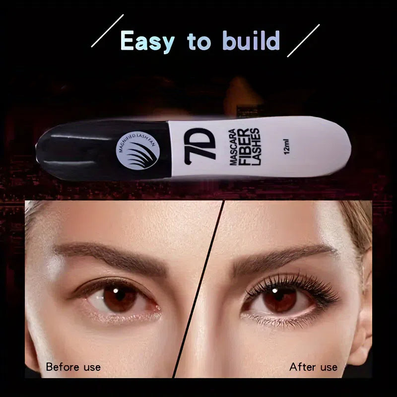 👁️ LIMITED TIME 50% OFF! ✨ 7D Waterproof Fiber Mascara – Bold Volume, Length & Curl – Smudge-Proof, Clump-Free & Easy to Remove ✨