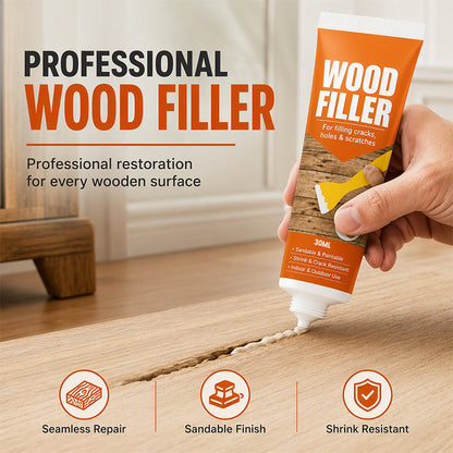 🔥Limited Time Promotion 50% OFF🔥Wood Filler for Cracks and Holes