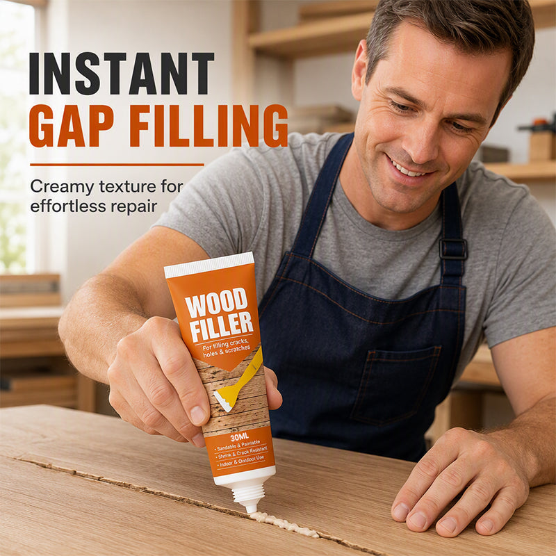 🔥Limited Time Promotion 50% OFF🔥Wood Filler for Cracks and Holes