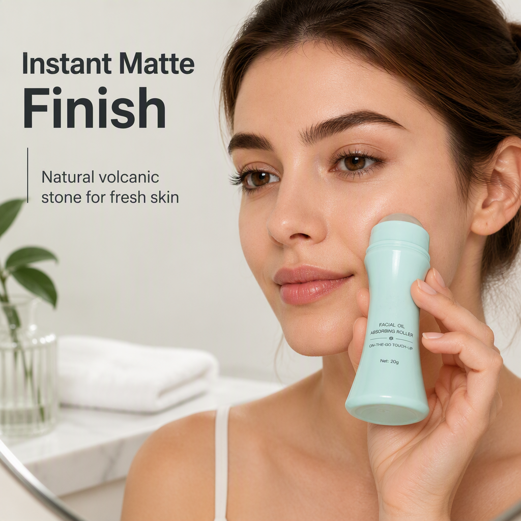 Portable Facial Oil Absorbing Roller