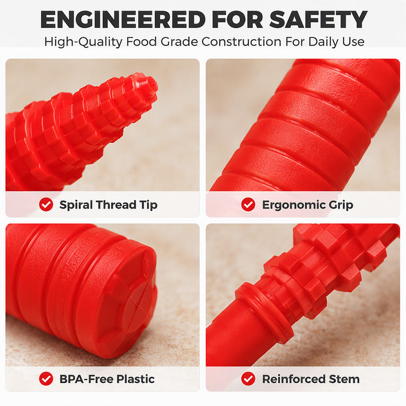 Leak-Free Hotdogger Tool