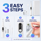 Portable Ultrasonic Teeth Cleaner and Tartar Remover Set