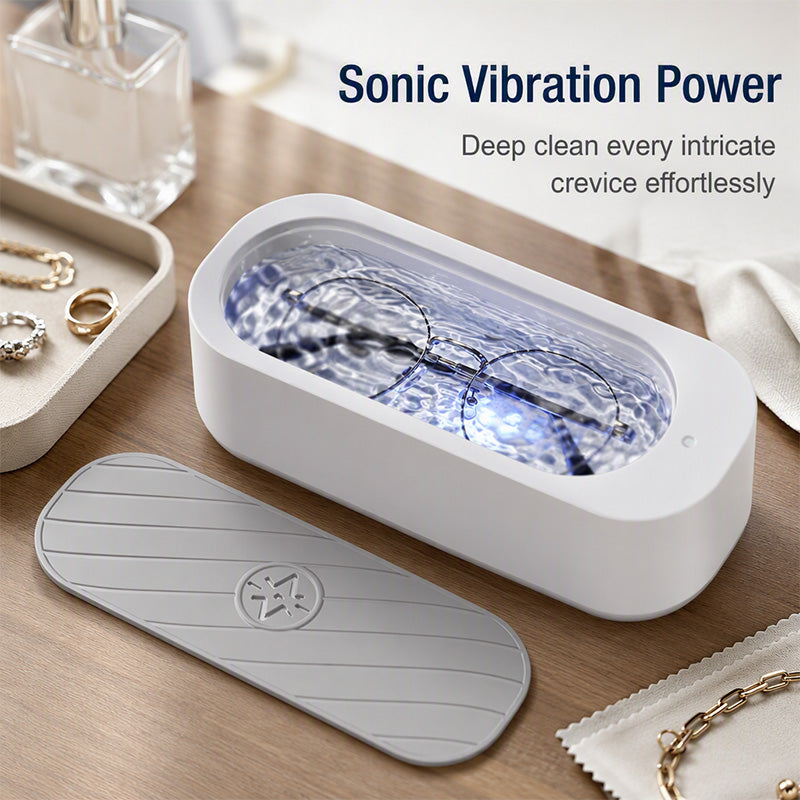 ✨50K+ SOLD!🎁Multifunctional Ultrasonic Cleaner for Jewelry, Watches & Dentures, 3W Cordless Deep Cleaning