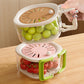 🍓 LIMITED‑TIME 50% OFF! ⚡ 2 in 1 Draining Basket with Lid – Wash, Drain & Store ✨