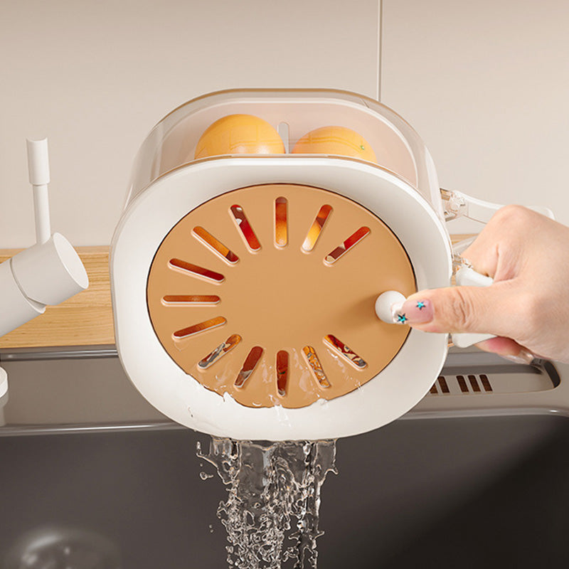 🍓 LIMITED‑TIME 50% OFF! ⚡ 2 in 1 Draining Basket with Lid – Wash, Drain & Store ✨