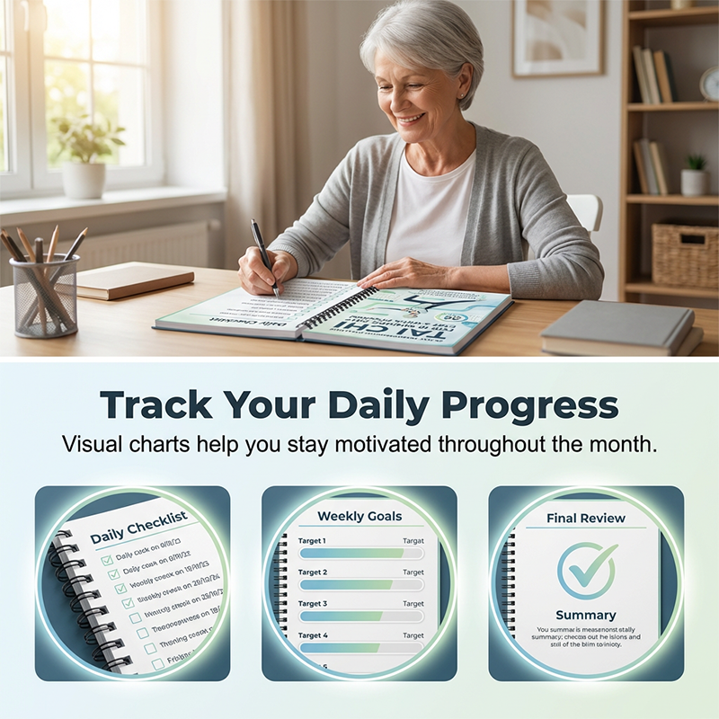 ⏳Limited-time 50% off⏰Wellness Pick | 28-Day Tai Chi Book🧘☯️