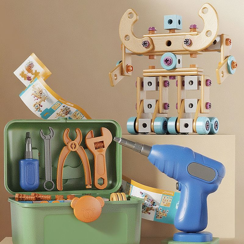 ⏳Time-Limited Special⏰Children's Educational DIY Toy Tool Kit-Build More. Learn More. Play Creatively