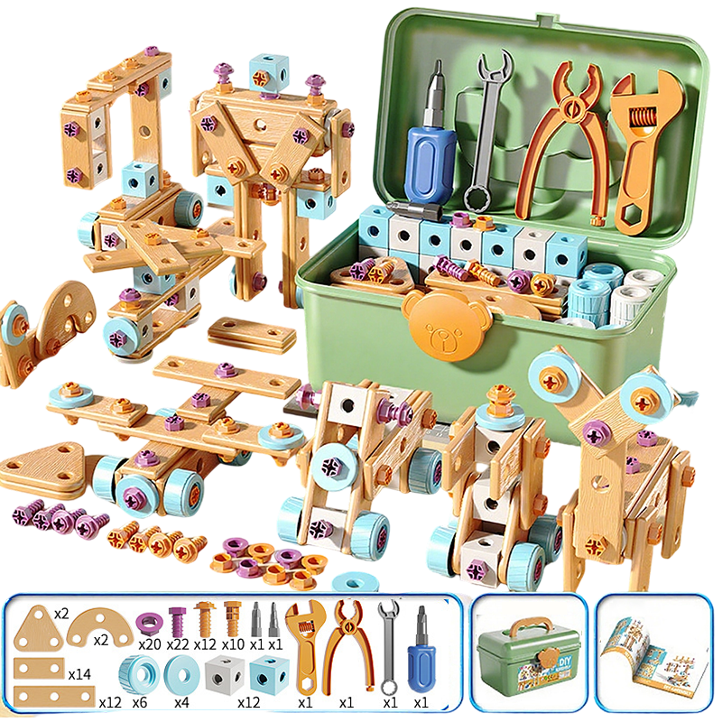 ⏳Time-Limited Special⏰Children's Educational DIY Toy Tool Kit-Build More. Learn More. Play Creatively