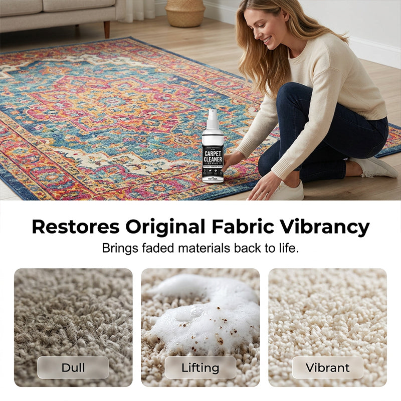 Erase Stains Instantly! No-Scrub Deep Clean Carpet Spray