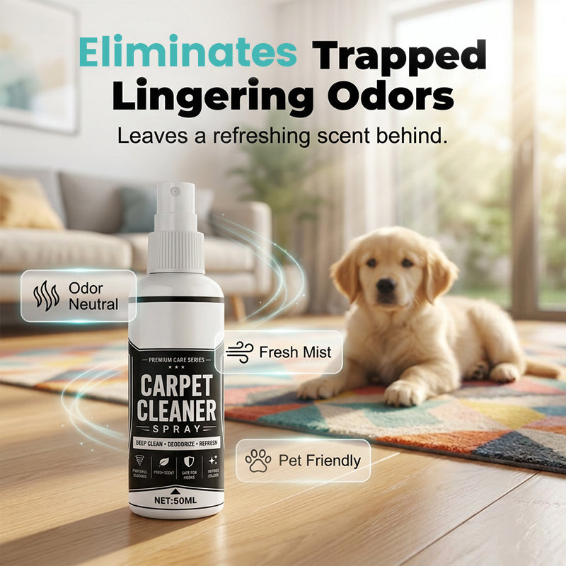 Erase Stains Instantly! No-Scrub Deep Clean Carpet Spray