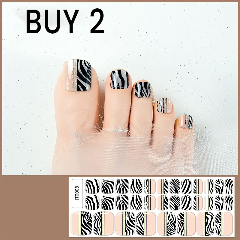 Semi-Cured Gel Toenail Stickers