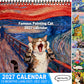 🎁Gift Idea Hot Sale 59% OFF🐱2027 Funny Cat Meme Calendar