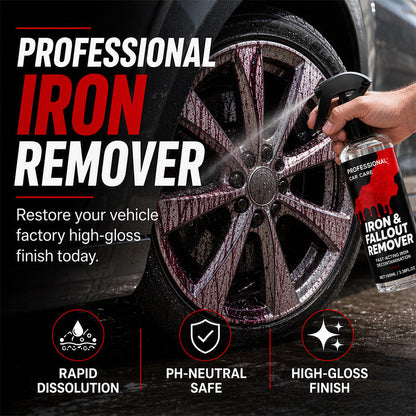 🔧 LIMITED‑TIME 50% OFF! ✨Fast-Acting Car Iron and Fallout Remover Spray