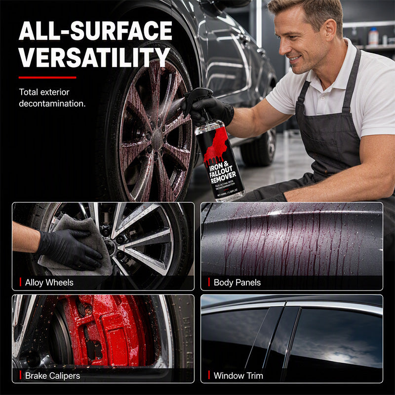 🔧 LIMITED‑TIME 50% OFF! ✨Fast-Acting Car Iron and Fallout Remover Spray