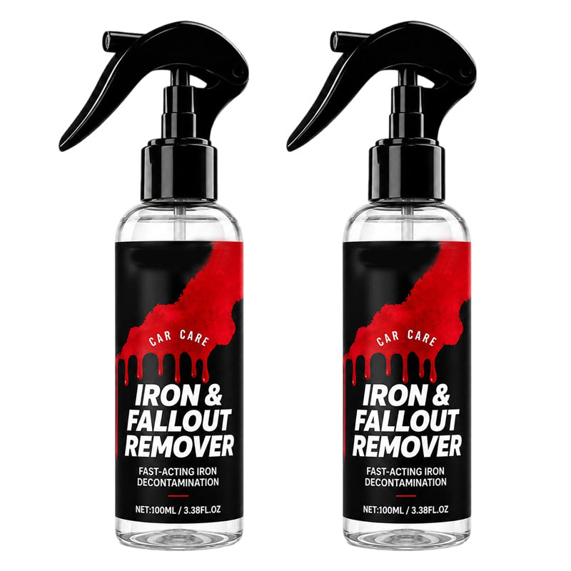 🔧 LIMITED‑TIME 50% OFF! ✨Fast-Acting Car Iron and Fallout Remover Spray