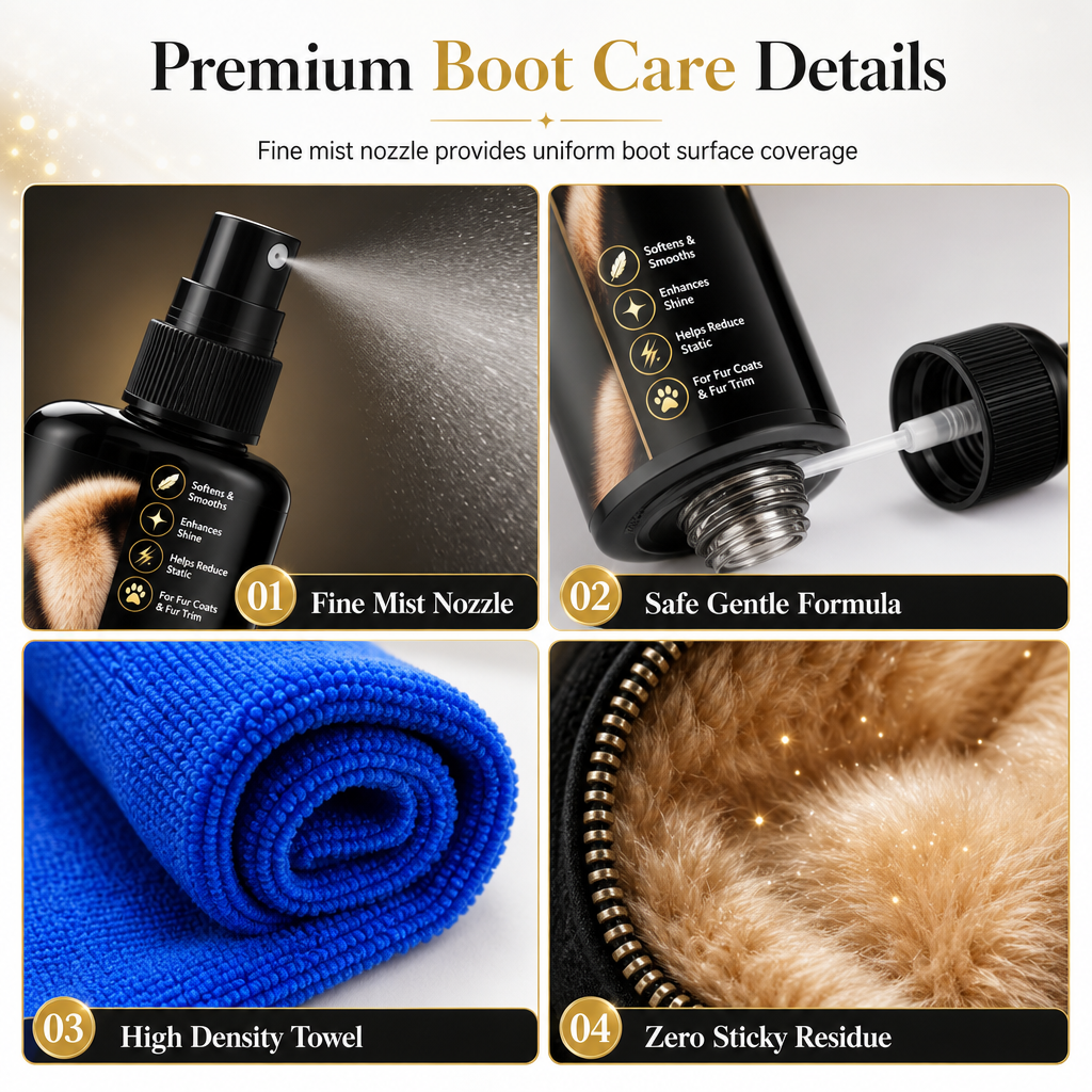 Anti-Static Glossing Fur Care Spray