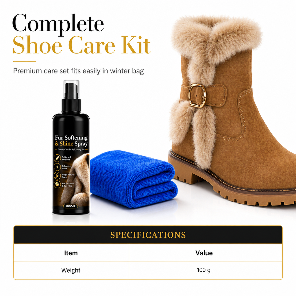 Anti-Static Glossing Fur Care Spray