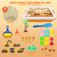 🥳 2026 Best Seller 🥳🚗 Over 50,000 Sold! 🎁Kids Sensory Bin Sand Table Toy Set