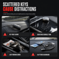🥳 Best Seller 🥳💞 Over 10,000 Sold! Car Key Fob Holder with Hook