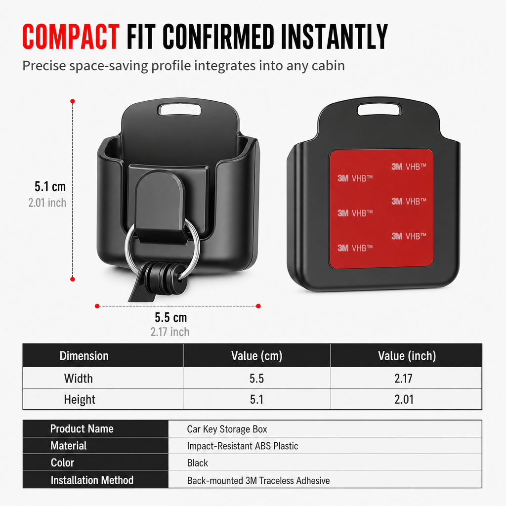 🥳 Best Seller 🥳💞 Over 10,000 Sold! Car Key Fob Holder with Hook