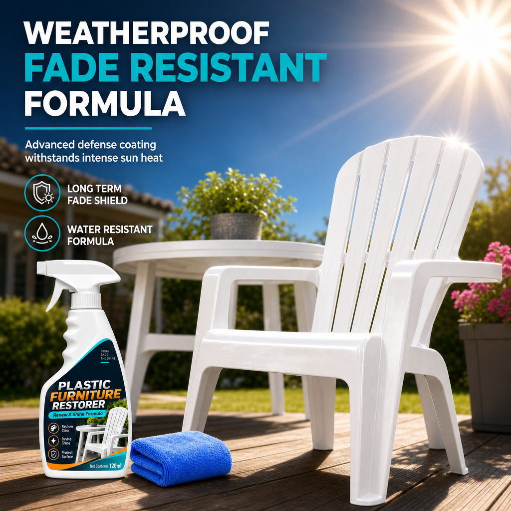 Plastic Furniture Restorer Spray