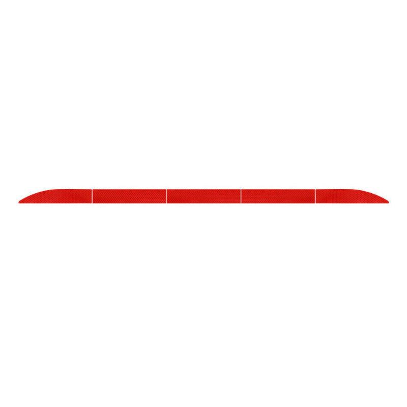 Be Seen Instantly! No-Dark Reflective Bumper Strips