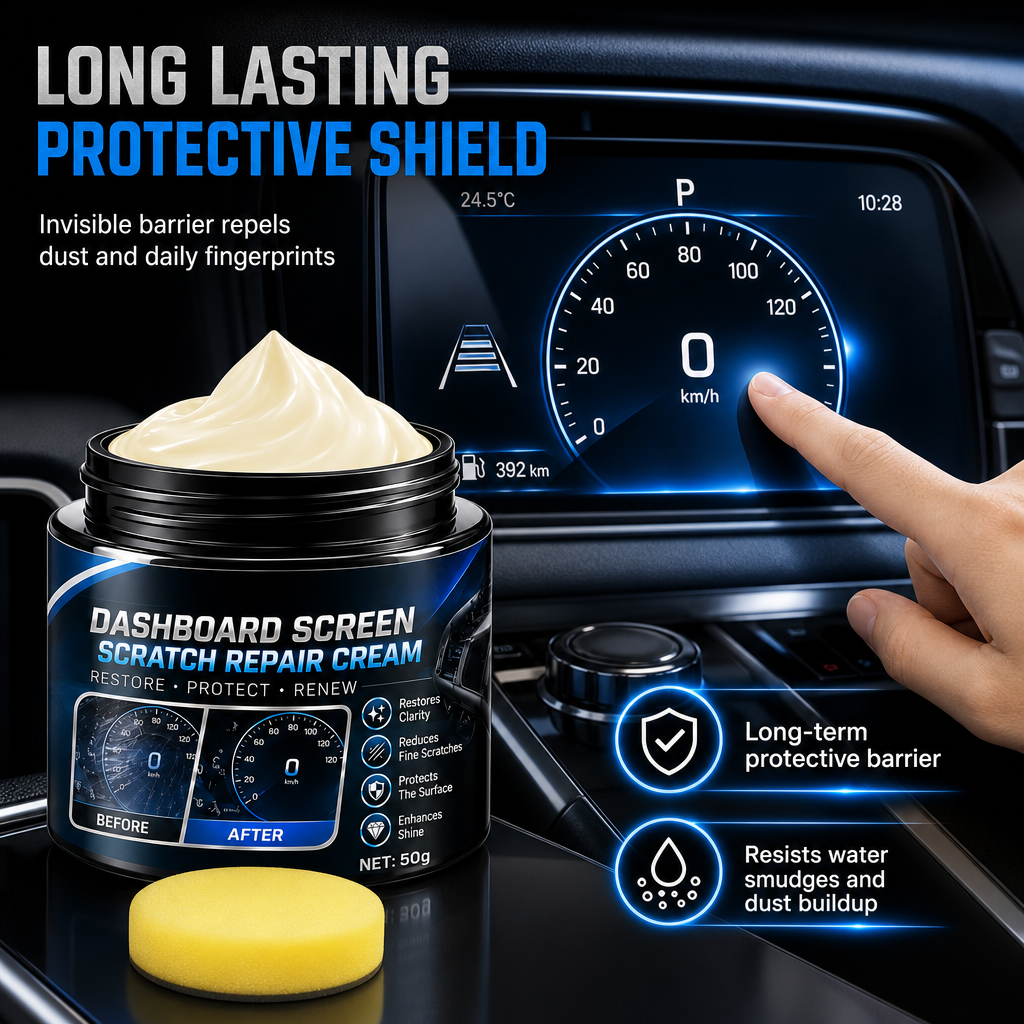 Car Dashboard & Center Console Scratch Repair Cream