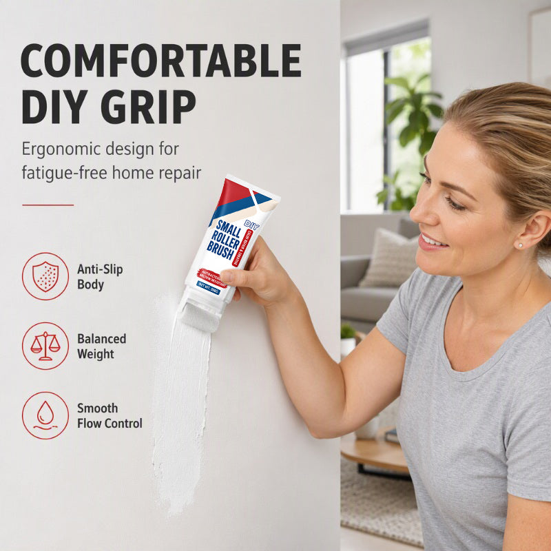 ⏳Limited-time 50% off💥Wall Repair Paste — Built‑in roller, simple DIY wall repair, no extra tools needed🖌️