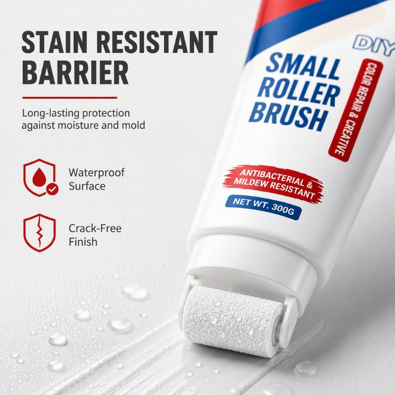 ⏳Limited-time 50% off💥Wall Repair Paste — Built‑in roller, simple DIY wall repair, no extra tools needed🖌️