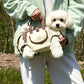 🐱🐶 2-in-1 Portable Pet Carrier/Sling/Tote | Breathable Blended Fabric, Padded Sponge Shoulder Strap🔄