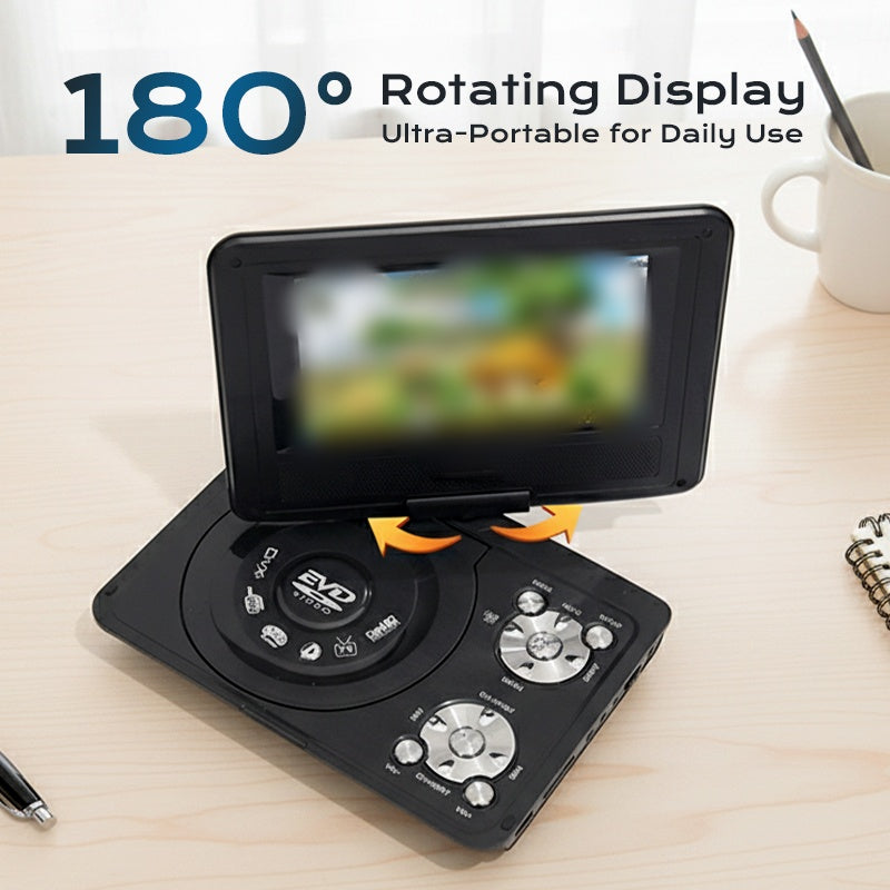 ⚡ 50% OFF PROMO ✨ Portable DVD EVD Player 🎮 7.8-Inch Screen, Video Playback + Built-In Games