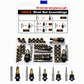 Rivet Nut Assortment Kit for Automotive Repair