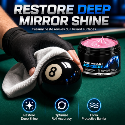 Billiard Ball Polishing Cream for Gloss Restoration